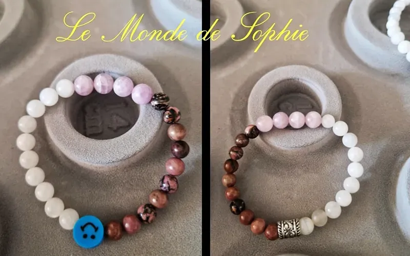 Bijoux en quartz rose à Peyrouse