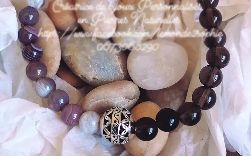 Bijoux en améthyste à Peyrouse
